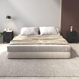 vidaXL Vidaxl - Mesitas De Noche 2 Uds Madera Maciza De Pino Negro 36x30x45 Cm