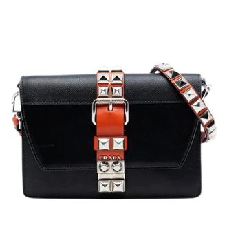 Prada Pre-owned Cross Body Bags, female, Black, Size: ONE SIZE Pre-owned Elektra