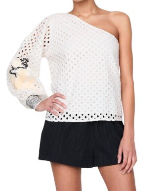 Marie Oliver Tish Top In Rattan