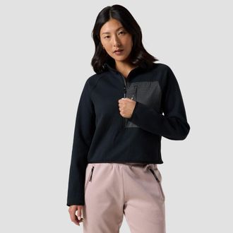 Backcountry Wander Sweater Fleece 1/2-Zip - Womens in Black at Nordstrom, Size X-Large