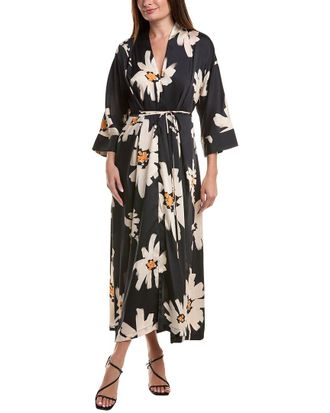 Teri Jon by Rickie Freeman Teri Jon By Rickie Freeman Elbow Sleeve Maxi Dress