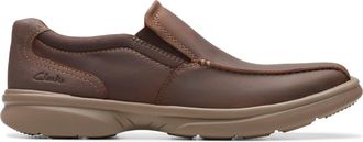Clarks Bradley Step in Brown Leather