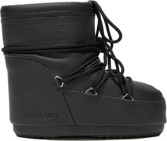 Moon Boot Icon Low Rubber Boot - unisex - Schoenen - Zwart - Maat: 39 EU Poliester