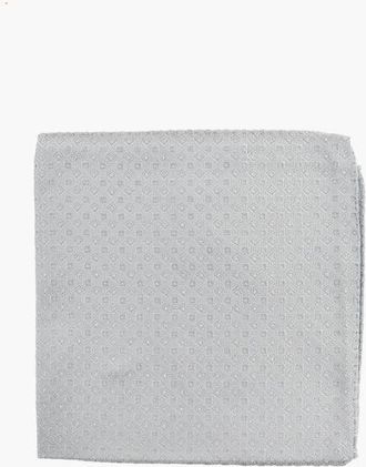 Corneliani CC COLLECTION Geometrical Patterned Silk Pocket Square size Unica