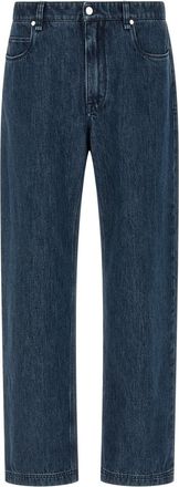 Fendi Blue High Rise Jeans