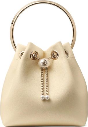 Jimmy Choo London Borsa a secchiello Bon Bon - Toni neutri