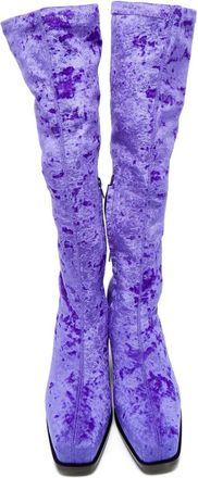 Stella McCartney Stivali al ginocchio - Viola