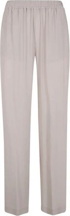 Seventy Crepe Mixed Silk Trousers