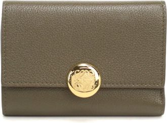Loewe Khaki Wallet (Tri-Fold) (Pre-Owned)