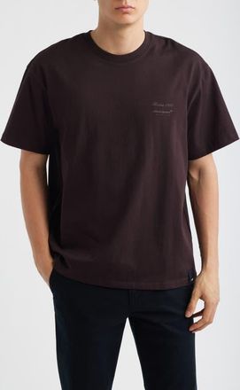 Reiss x McLaren Cotton T-Shirt in Chocolate Brown at Nordstrom, Size Xx-Large