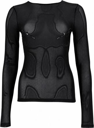 Jean Paul Gaultier Needles Polyamide Mesh T-Shirt