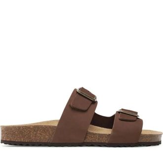 Geox Sliders, female, Brown, 4 UK, Brionia Slippers