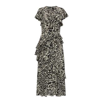 Ulla Johnson Amaia Dress - Dames - Maxi kleedjes - Zwart - 2XS - Kleedjes