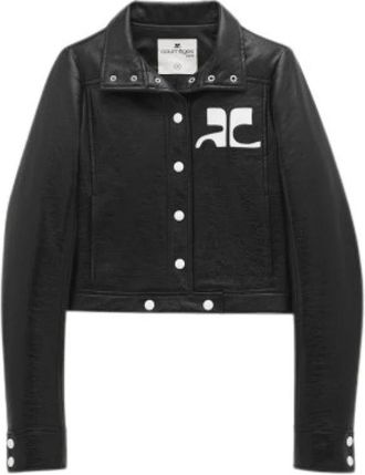 Courr&egrave;ges Mujer, Chaquetas, Negro, Talla: XS