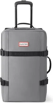 Hunter Stormhaul 25 Rolling Duffle Bag Luggage in Gray at Nordstrom