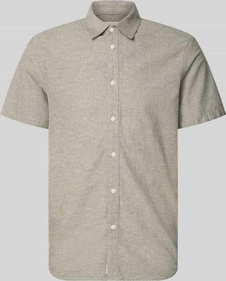 Blend Regular Fit Freizeithemd mit Kentkragen Modell ABAN in Oliv, Gr&ouml;&szlig;e XXL