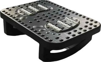 OEM Soporte Para Pies - Ajustable En Altura - 34 X 25 X 12 Cm - 4 Niveles De Altura (8-12 Cm) - Superficie Texturizada - Antideslizante - Carga M&aacute;xima 50 