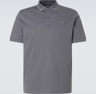 Prada Polo in piqu&eacute; di cotone