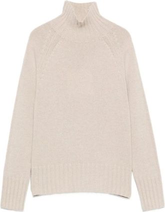 Max Mara Coltruien - Dames - Coltruien - Beige - L - Truien & Vesten