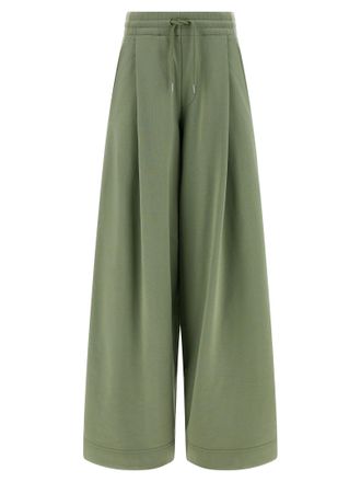 Dries Van Noten Bicolor Cotton Casual Womens Pants