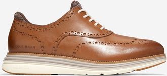 Cole Haan Mens Øriginal Grand Ultra Wingtip Oxford Shoes - Brown Size 8.5 Waterproof