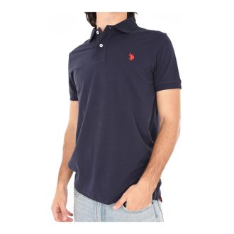 U.S.Polo Association Hombre, Camisetas, Azul, Talla: XL