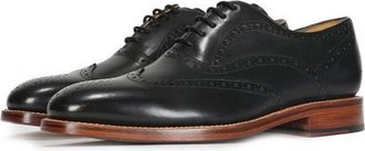 Oliver Sweeney Mens Aldeburgh Shoes - Black Leather - Size UK 12