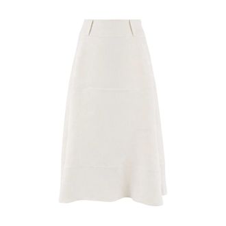 Antonelli Midi Skirts, female, White, Size: 2XL Joel Midi Skirt