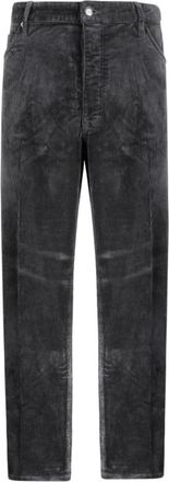 Emporio Armani Jeans - male - Emporio Armani - Straight Trousers - Gray - W36 - Trousers
