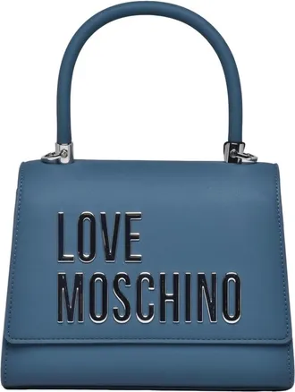Love Moschino Tassen, Dames, Blauw, ONE Size, Tracolla Schoudertas