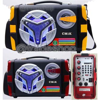 Trade Shop Trade Shop - Cassa Amplificata Per Chitarra Ricaricabile Mp3 Usb Micro Sd Con Microfono Mkb80