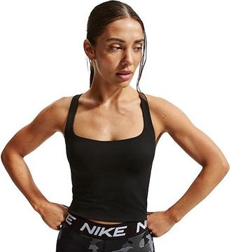 Nike Zenvy Light Support Sports Bra Tank Top Womens Bra Black/Cool Grey : 2XL (US 20-22), Polyester/Spandex