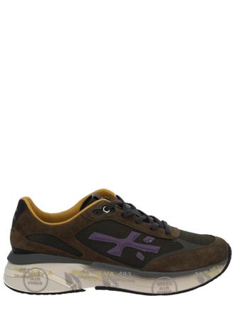 Premiata Brown Logo Sneakers