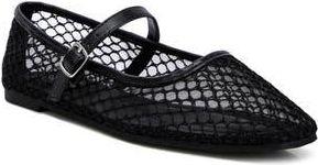 London Rag Averona Mary Jane Flat in Black at Nordstrom Rack, Size 10