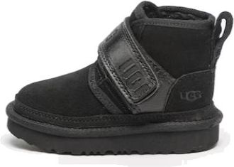 UGG (TD) UGG Neumel Snapback Boot Black 1130757T-BLK