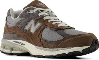 New Balance Suede and Mesh Sneakers - Brown