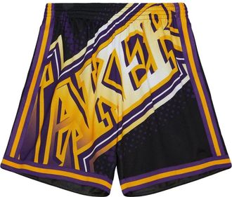 Mitchell & Ness Shorts Los Angeles Lakers Big Face 7.0 - Nero