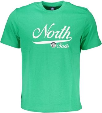 North Sails T-Shirts - Heren - T-shirts - Groen - L - Tops