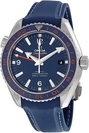 Omega Seamaster Planet Ocean GMT Blue Dial Mens Watch 23232442203001