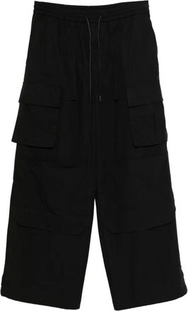 Juun.J Cargo broek met patchwork - Zwart