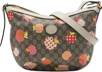Gucci Pre-owned Gucci Small GG Supreme Les Pommes Ophidia Half Moon Crossbody Ladies 5DLDF4RWTZXQWO11