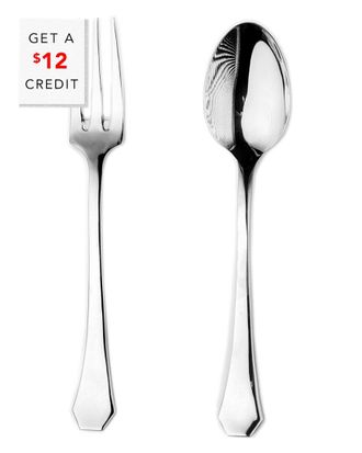Mepra Moretto 2Pc Serving Set With $12 Credit