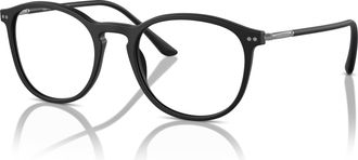 Giorgio Armani 0ar7125 Classic Round Frame Sunglasses with Keyhole Bridge