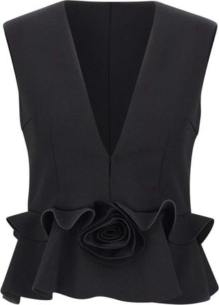 Rotate Rotate Birger Christensen, Donna, Top, Nero, 2Xs, new