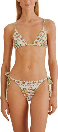Farm Rio Farm Rio Banana Vitamin Tie Side Bikini Bottom