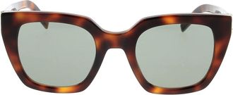 Saint Laurent SL M143 Zonnebril - unisex - Zonnebrillen - Bruin - ONE Size - Accessoires