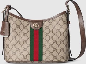 Gucci Ophidia Small Shoulder Bag, Beige, GG Canvas