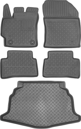 OEM Juego De Alfombrillas Para Coche Y Maletero Para Toyota Corolla Xii Hatchback (2018)