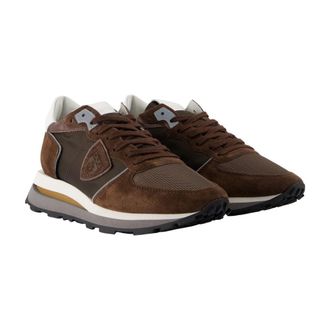 Philippe Model Tropez Haute Low Sneaker - Brown