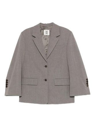 By Malene Birger Liva buttoned blazer - Grijs